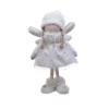 Ange debout 24x10x40 blanc - DECORIS