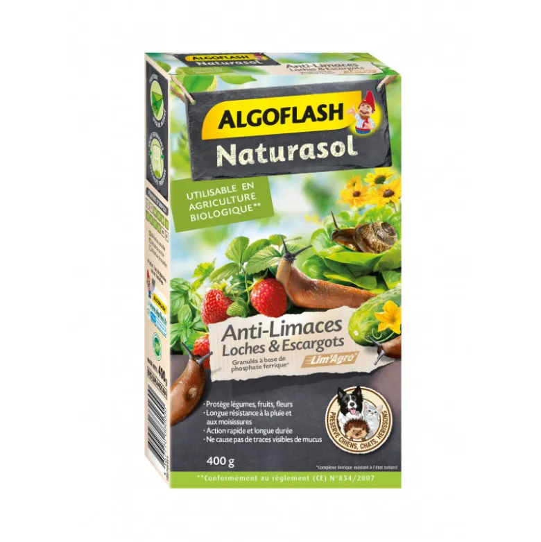 Anti-limaces loches/escargots 400g - ALGOFLASH