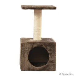 Arbre à chat marron 57cm - DESJARDINS