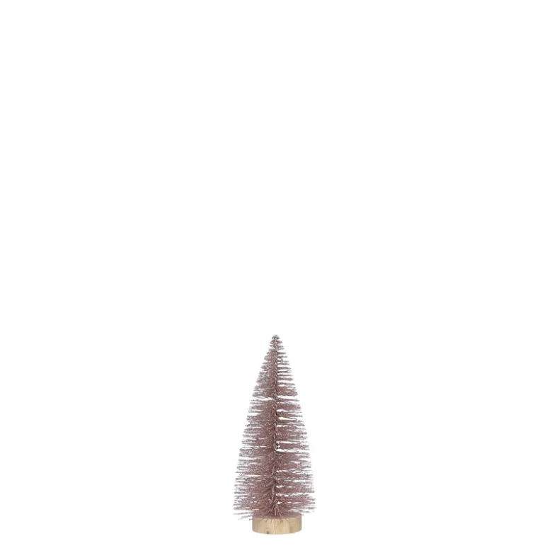 Arbre glitter ø6-H15 rose - EDELMAN