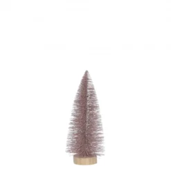 Arbre glitter ø8-H25 rose - EDELMAN