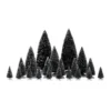 ASSORTED PINE TREES SET OF 21 - LEMAX