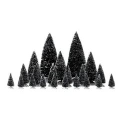 ASSORTED PINE TREES SET OF 21 - LEMAX