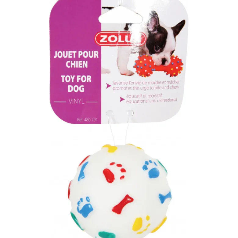 Balle eco rebond os/pattes - ZOLUX