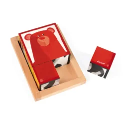 Barquette 6 cubes foret Zigolos - JANOD