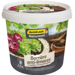 Barriere limace algoflash naturasol seau 2.5kg - ALGOFLASH