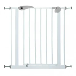 Barrière pour chiens métal 75–85x76cm blanc - TRIXIE
