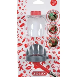 Biberon color top rouge 250 ml - ZOLUX