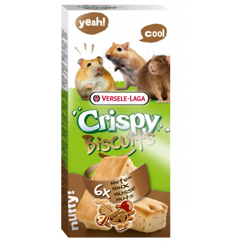 Biscuit Rongeurs Noix X6 Pour Tous Rongeurs 70G - VERSELE LAGA