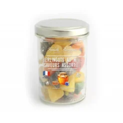 Bonbons berlingots rayés au miel assortis 170g - FINABEIL
