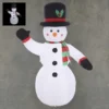 Bonhomme de neige gonflable LED 65x126-H200 - EDELMAN