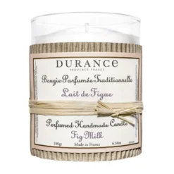 Bougie parfumée 180g lait de figue - DURANCE