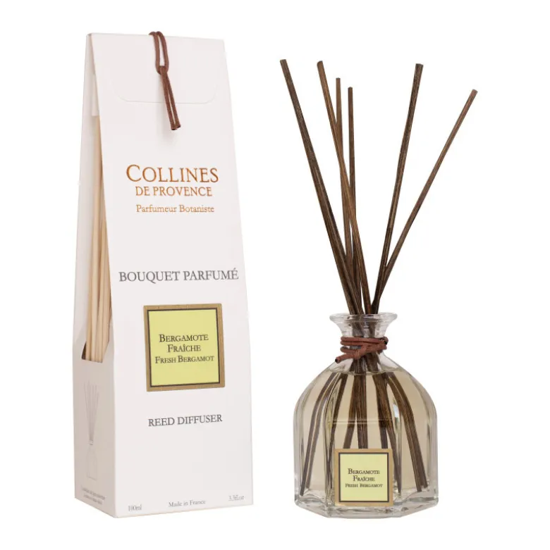 Bouquet aromatique 100ml bergamote fraîche - COLLINES DE PROVENCE