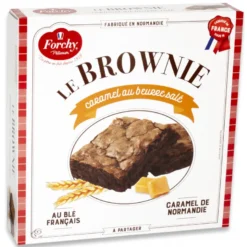 Brownie caramel au beurre salé 285 g- FORCHY PATISSIER