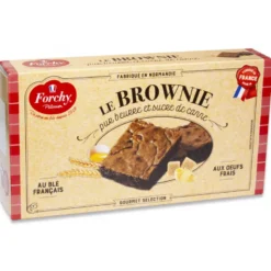 Brownie chocolat - pur beurre 180 g- FORCHY PATISSIER