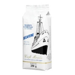 Café décaféiné moulu 100% Arabica en 250 g - MAISON LEMETAIS TORREFACTEUR