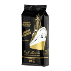 Café saveurs d'Amérique moulu 100% Arabica en 25 - MAISON LEMETAIS TORREFACTEUR