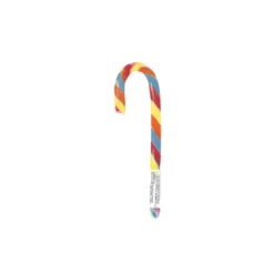 Canne en sucre d'orge arc-en-ciel fraise 28g - FINABEIL