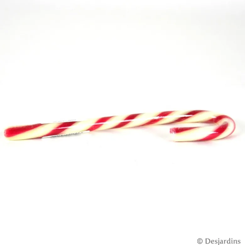 Canne en sucre d'orge arc-en-ciel fraise 28g - FINABEIL