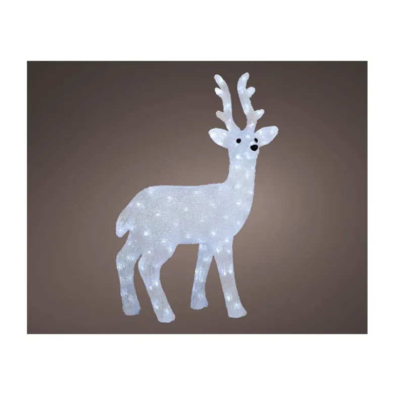 Cerf debout lumineux 77cm - LUMINEO