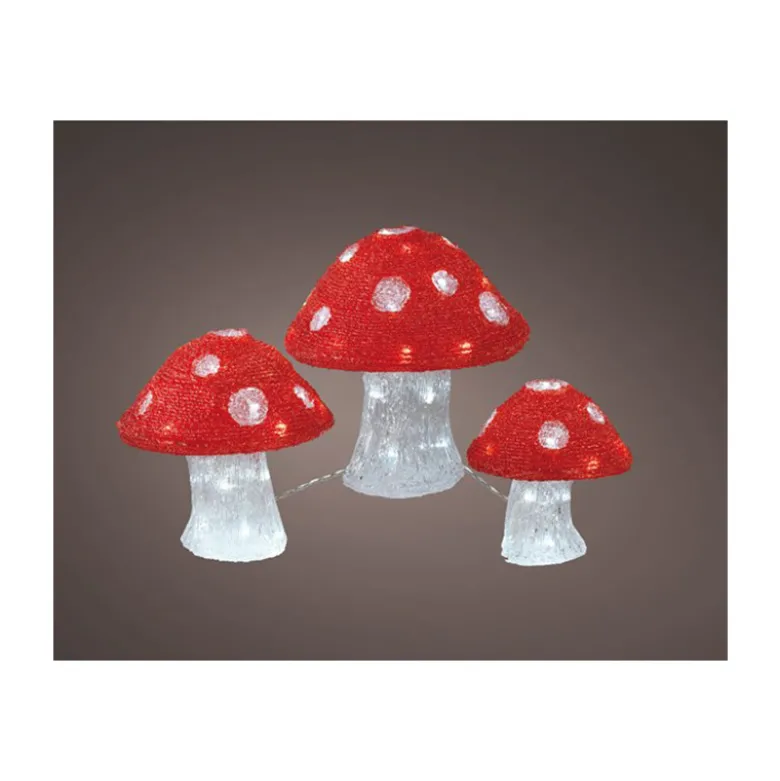 Champignons lumineux x3 - LUMINEO