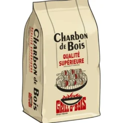 Charbon de bois - 50 litres - GRILL O'BOIS