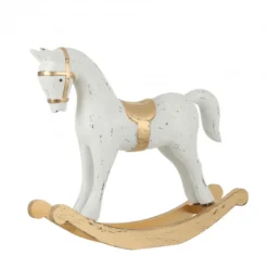 Cheval de perle 10.5x50-H42 blanc - EDELMAN
