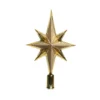 Cimier étoile mat/brillant 6.5x14.5x25.5 or - DECORIS