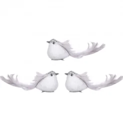 Clip oiseau 3 pièces 5x17-H5 bleu clair - EDELMAN