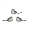 Clip oiseau 3 pièces 5x17-H5 vert - EDELMAN