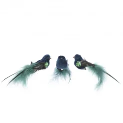 Clip oiseau 3 pièces 4.5x18-H5.5 vert - EDELMAN