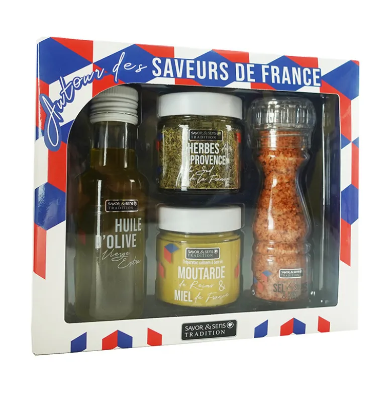 Coffret Autour des saveurs de France 325g - SAVOR ET SENS