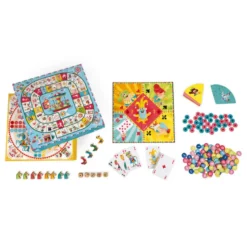 Coffret multi jeux carrousel - JANOD