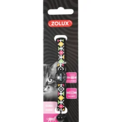 Collier nylon arrow reglable noir - ZOLUX