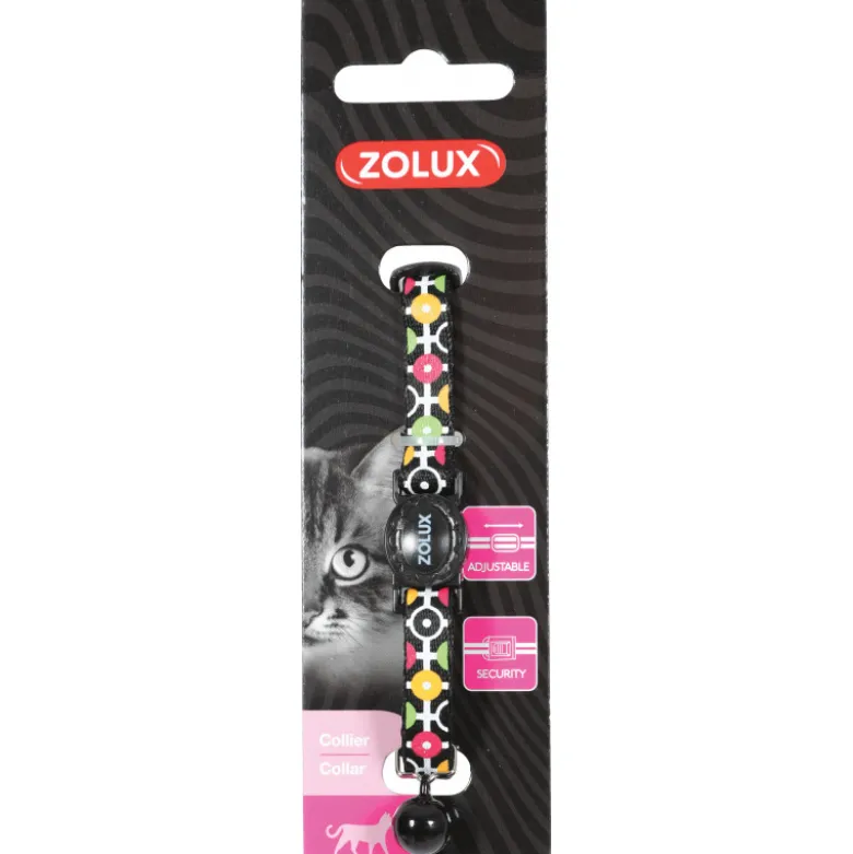 Collier nylon arrow reglable noir - ZOLUX