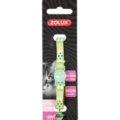 Collier nylon ethnic reglable vert - ZOLUX