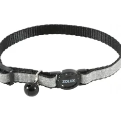 Collier nylon shiny reglable noir - ZOLUX