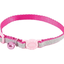 Collier nylon shiny reglable rose - ZOLUX