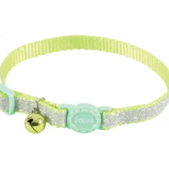 Collier nylon shiny reglable vert - ZOLUX