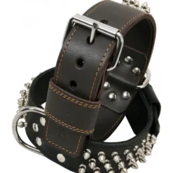 Collier staff 3 rangs 75cm marron - ZOLUX