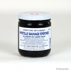 Confiture de myrtille sauvage épépinée - 500g