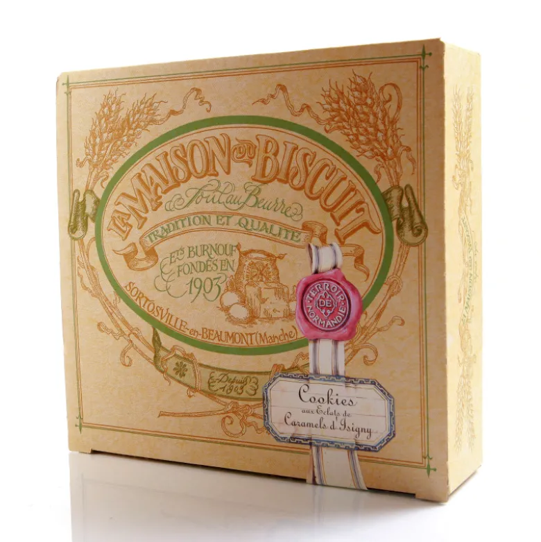 Cookies aux éclats de caramel d'Isigny 550g - MAISON DU BISCUIT