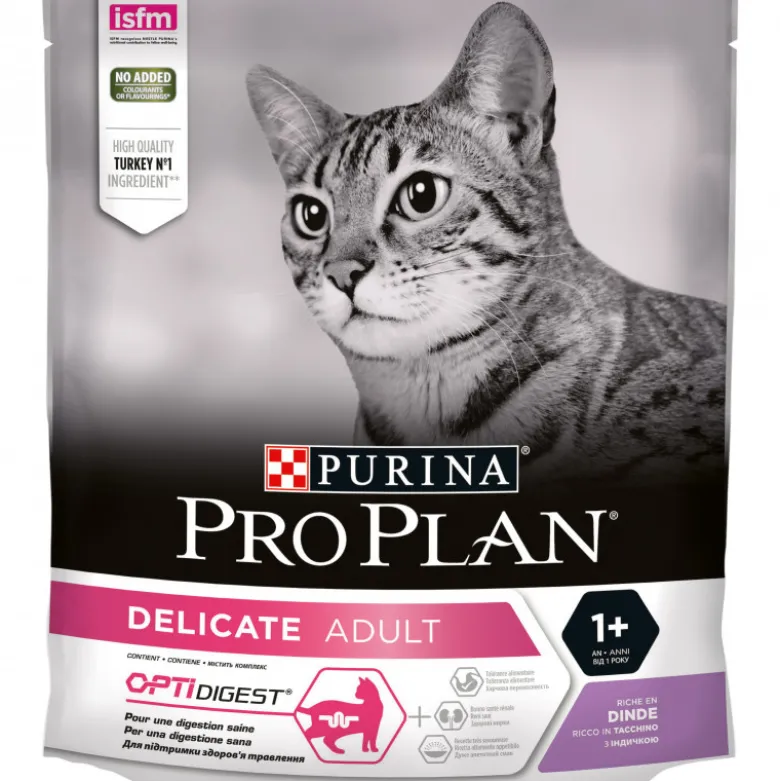 Croquettes chats-delicate adult dinde 400g - PURINA
