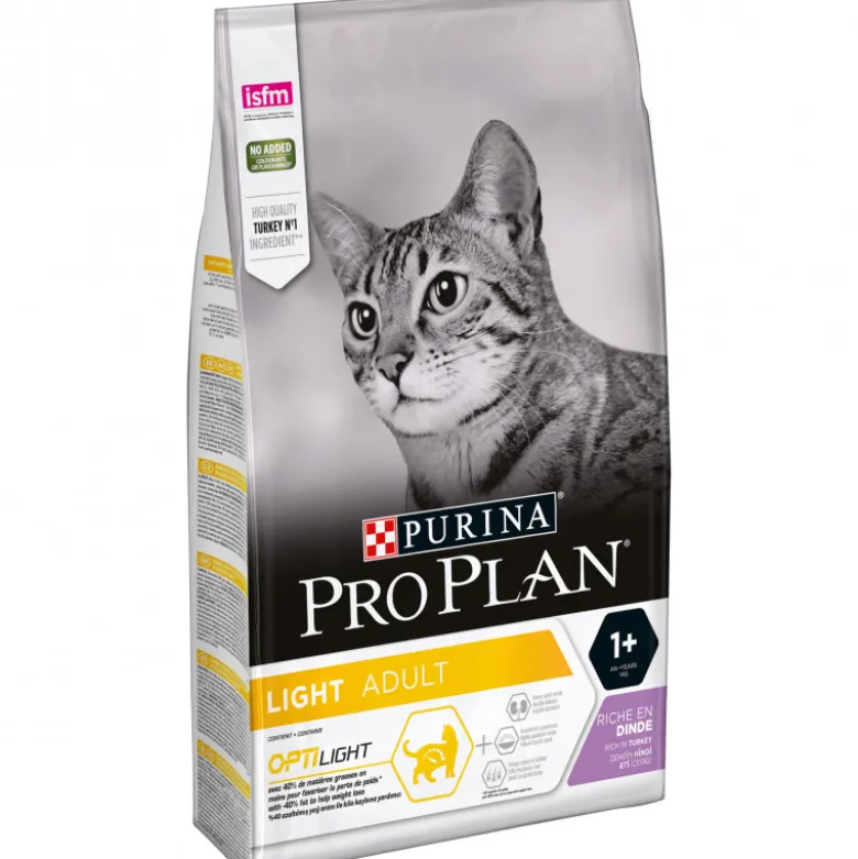 Croquettes chats-light adult dinde 3kg - PURINA