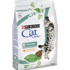 Croquettes chats-sterilised poulet 3kg - PURINA