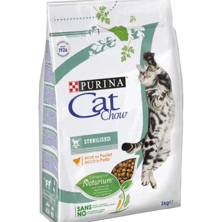 Croquettes chats-sterilised poulet 3kg - PURINA