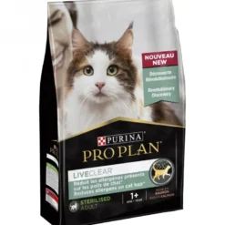 Croquettes liveclear sterilised saumon 2.8kg - PURINA