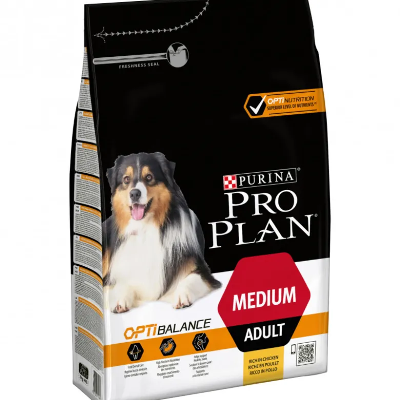 Croquettes medium adult poulet&riz 3kg - PURINA