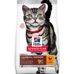 Croquettes pour chat d'intérieur au poulet 1.5KG - HILL'S