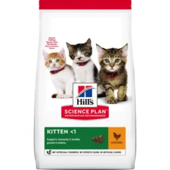 Croquettes pour chaton au poulet 1.5KG - HILL'S
